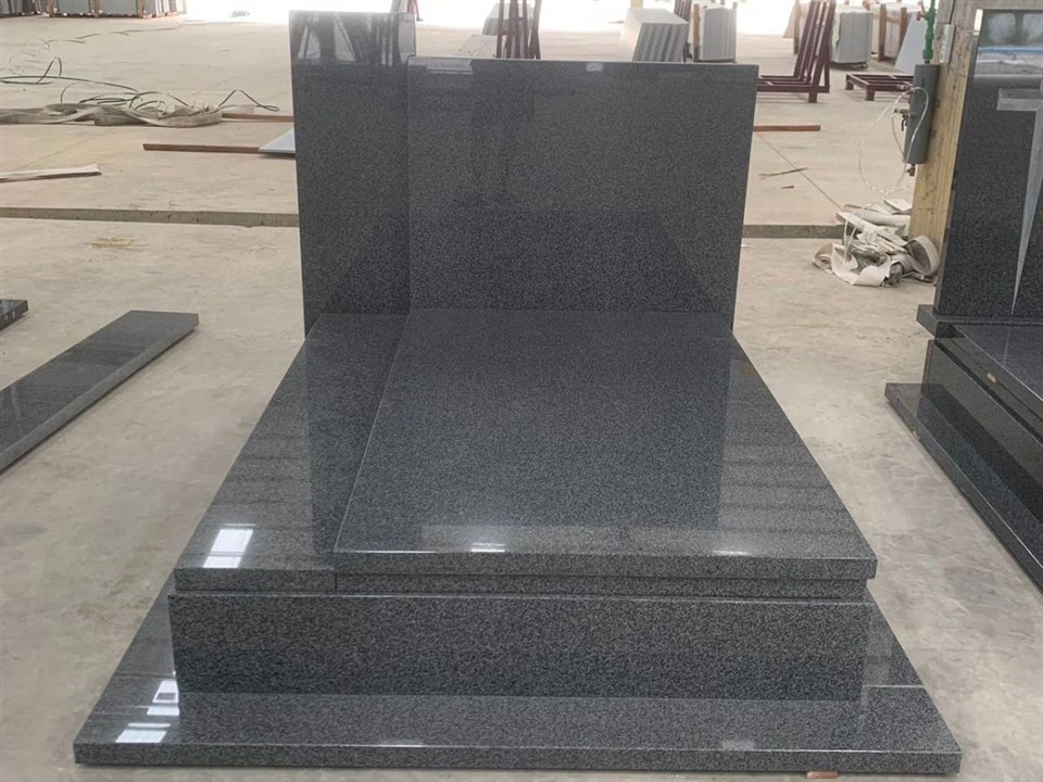 Cambodia G654 Granit Gravsten|Polen stil
